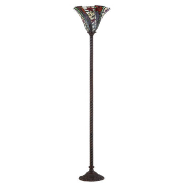 Williams Tiffany Style 71" Torchiere LED Floor Lamp - JONATHAN Y